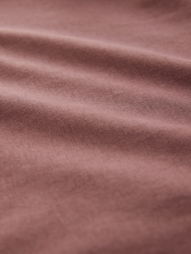 Crew Neck T-Shirt - Dusty Rose