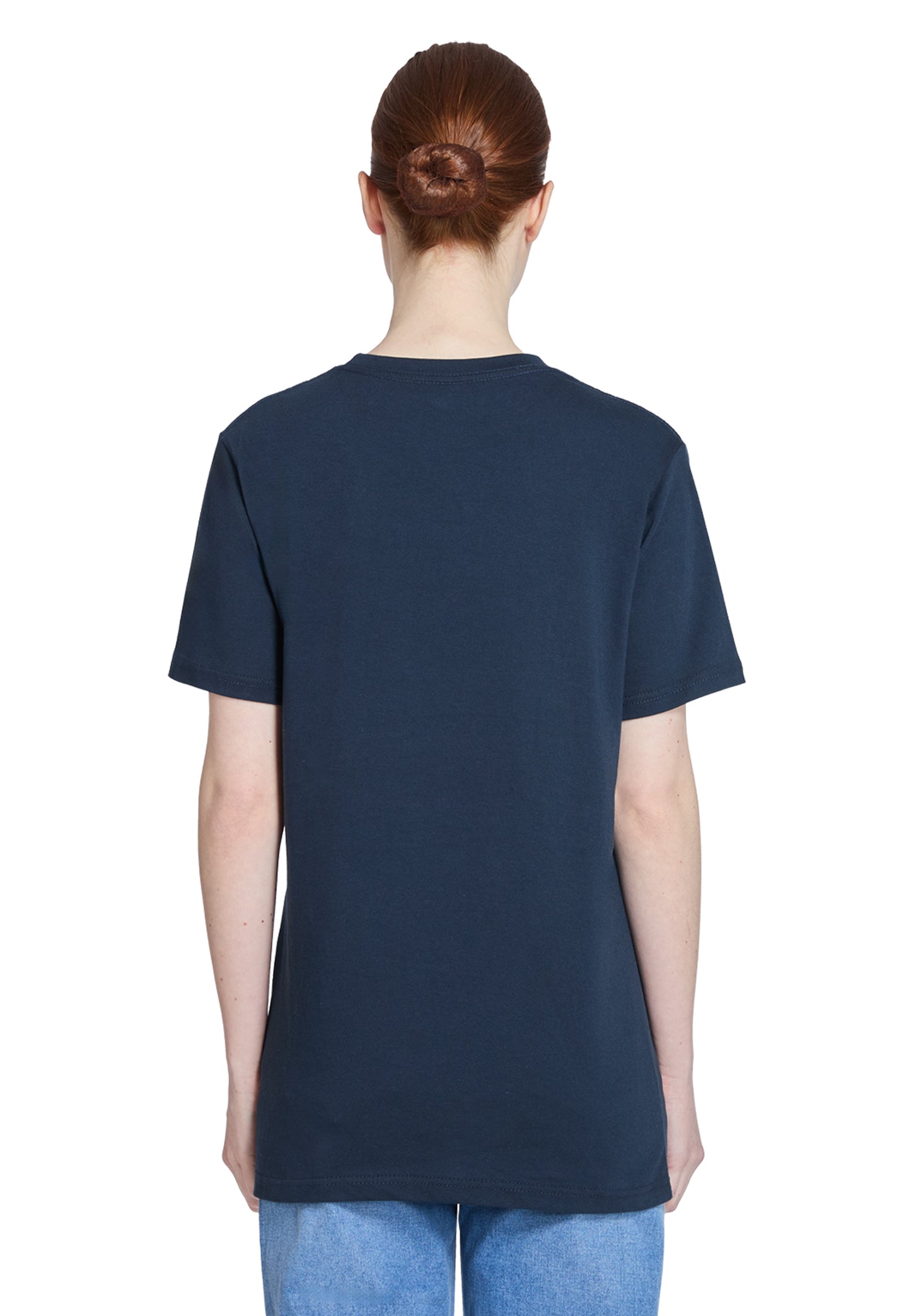 Drop Shoulder Oversized T-Shirt - Navy