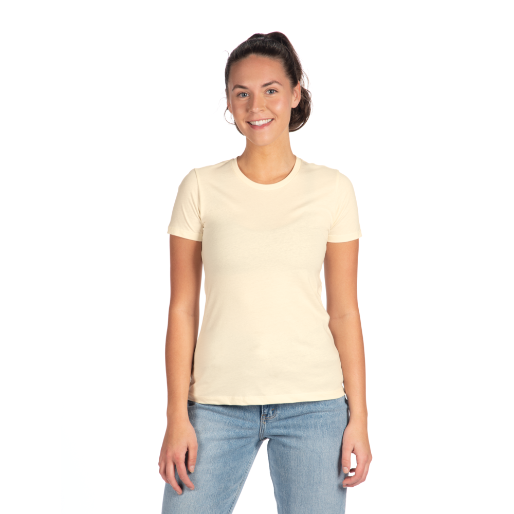 Crew Neck T-Shirt - Ivory