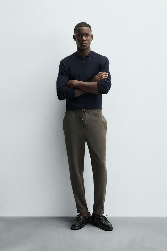 Basic Trousers - Olive
