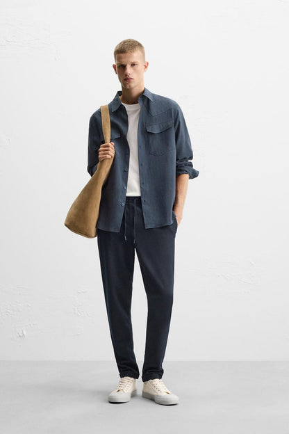 Basic Trousers - Navy