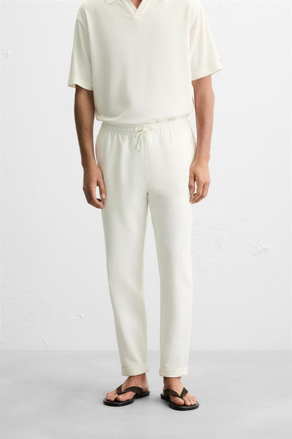 Basic Trousers - White