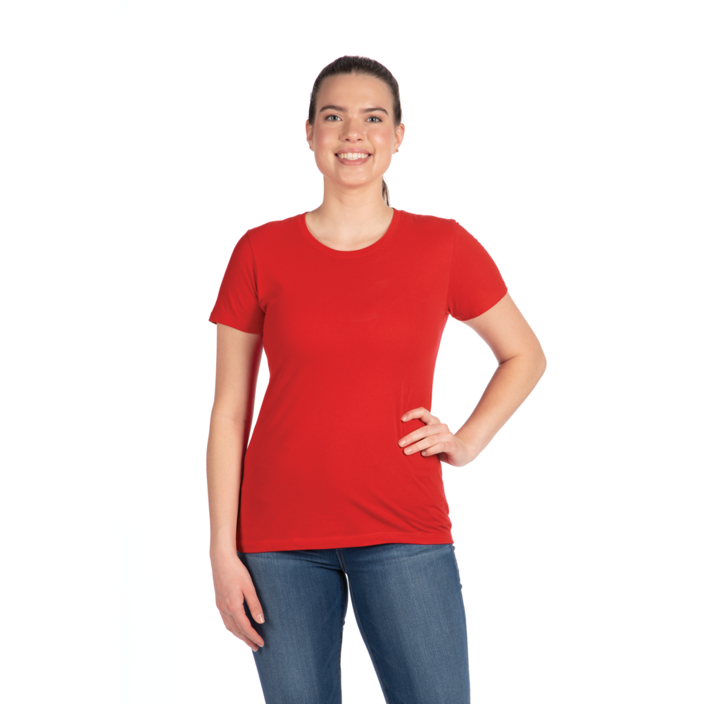 Crew Neck T-Shirt - Red