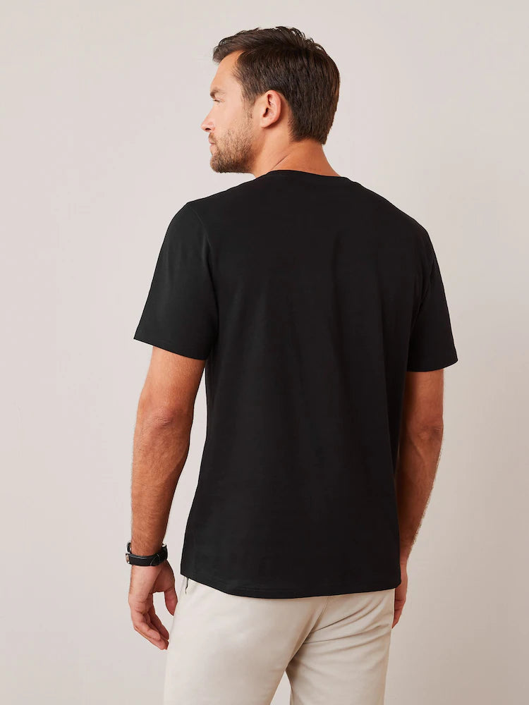 Crew Neck T-Shirt - Black