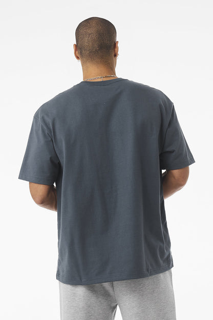 Drop Shoulder Oversized T-Shirt - Charcoal