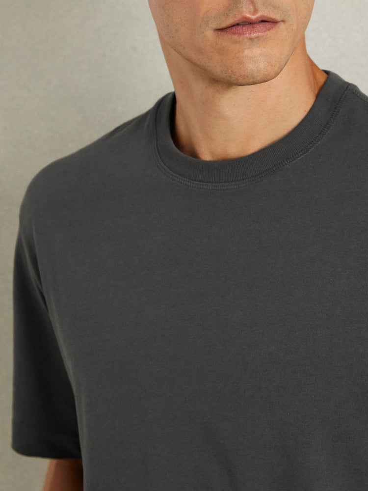 Crew Neck T-Shirt - Dark Grey