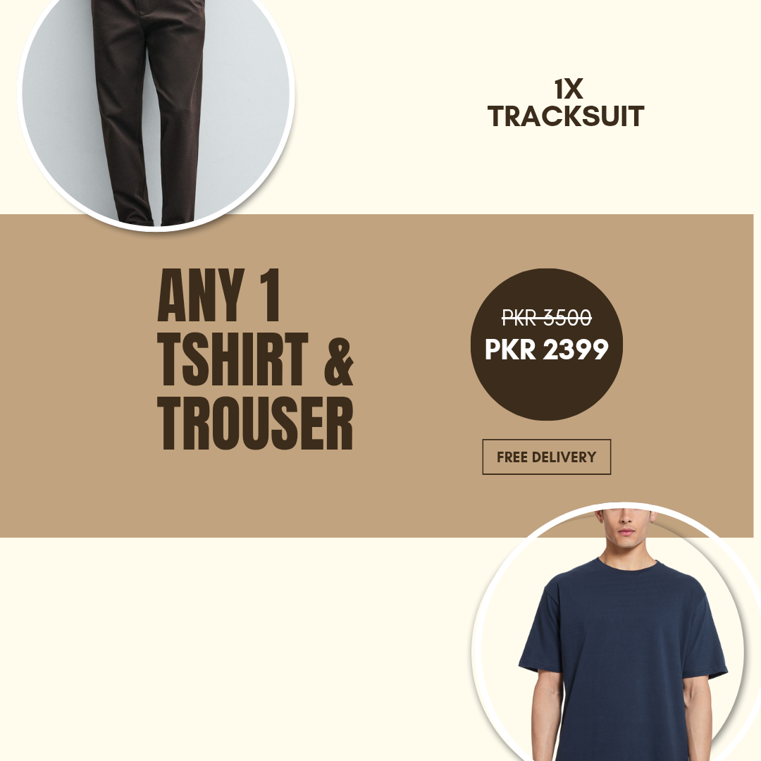 1 Tshirt & 1 Trouser