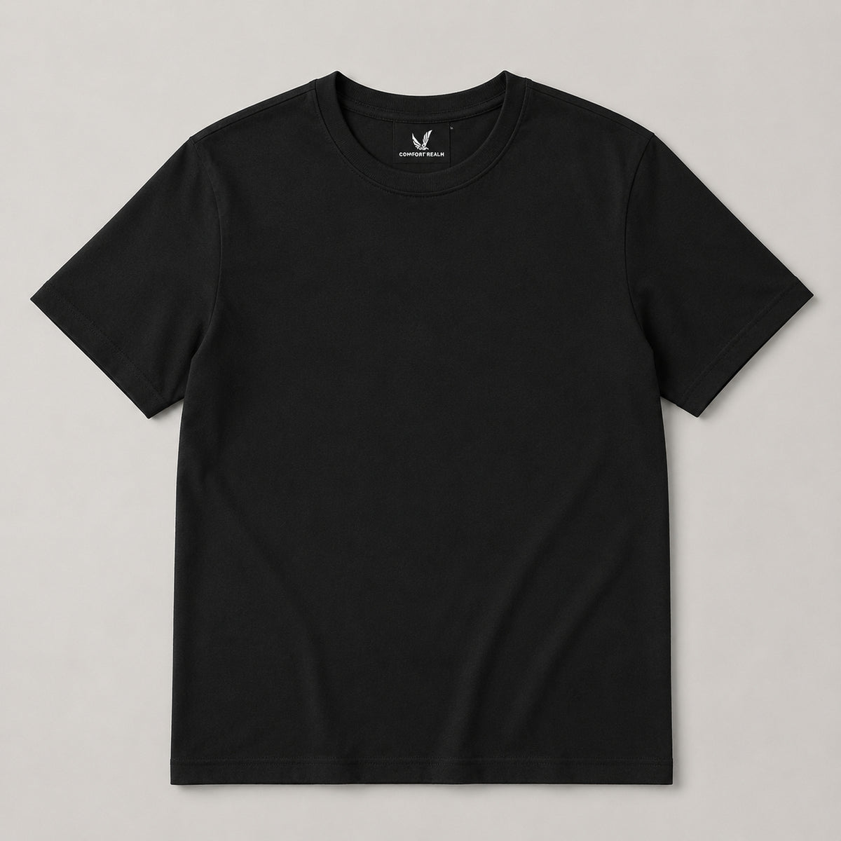Crew Neck T-Shirt - Black