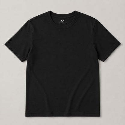Crew Neck T-Shirt - Black