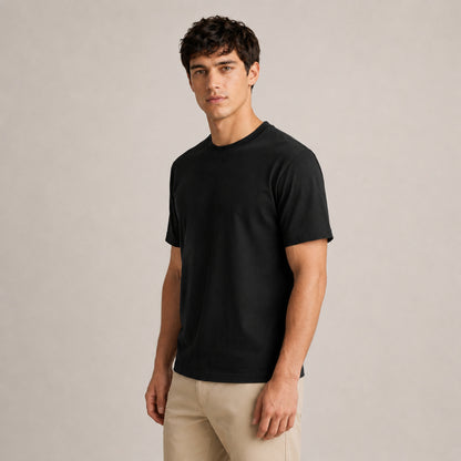 Crew Neck T-Shirt - Black