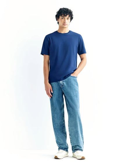 Crew Neck T-Shirt - Royal