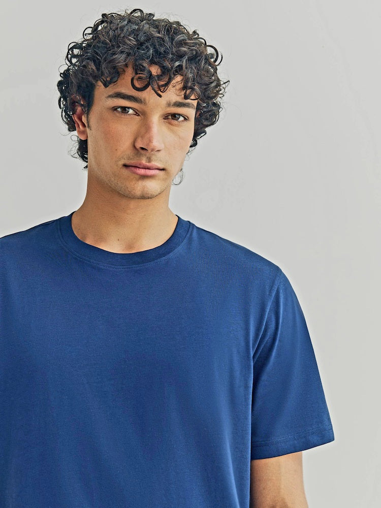 Crew Neck T-Shirt - Royal