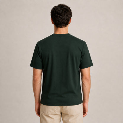Crew Neck T-Shirt - Forest Green