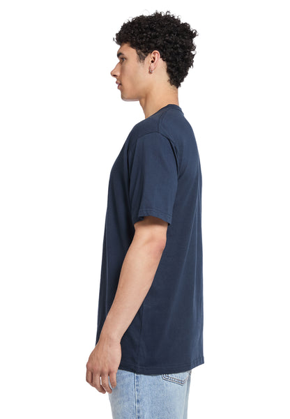 Drop Shoulder Oversized T-Shirt - Navy