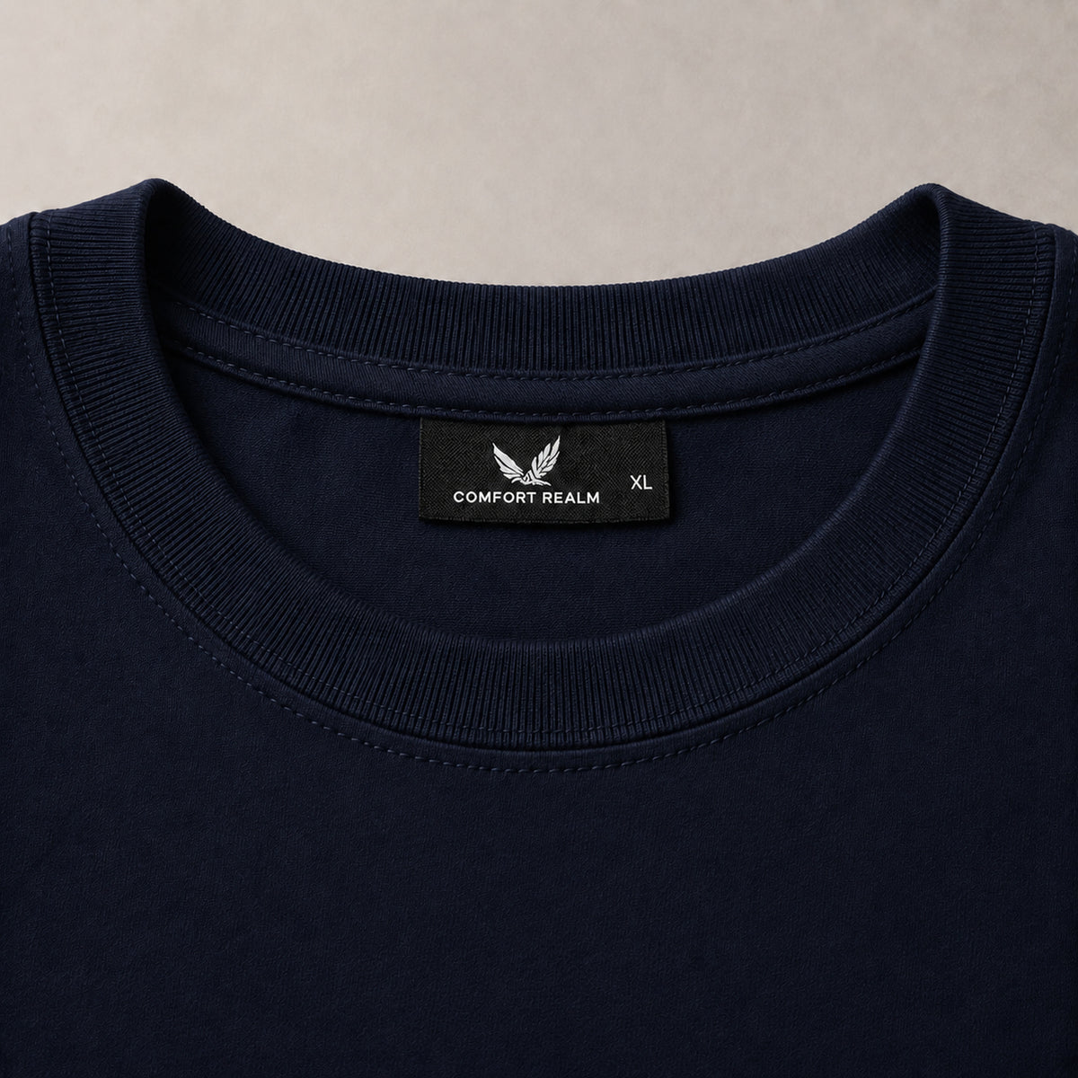 Crew Neck T-Shirt - Navy