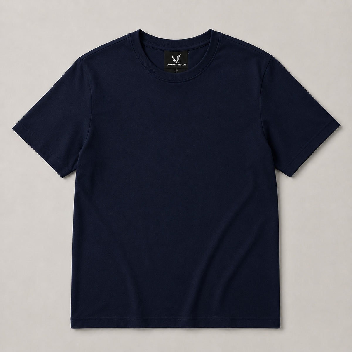 Crew Neck T-Shirt - Navy