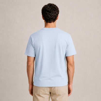 Crew Neck T-Shirt - Powder Blue