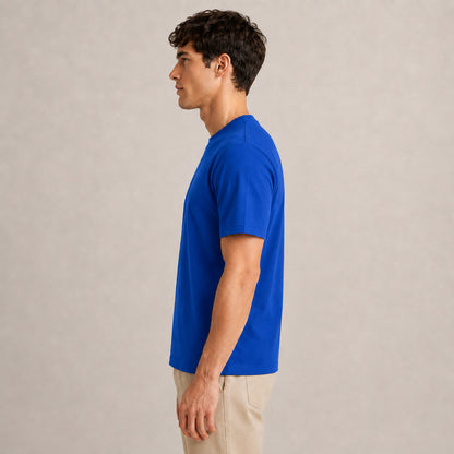Crew Neck T-Shirt - Royal