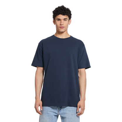Drop Shoulder Oversized T-Shirt - Navy