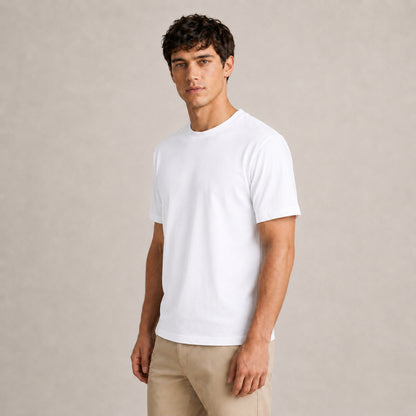Crew Neck T-Shirt - White