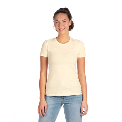 Crew Neck T-Shirt - Ivory