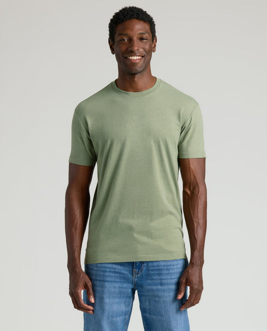 Crew Neck T-Shirt - Sage