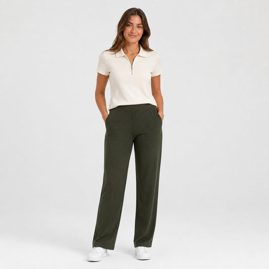 Basic Trousers - Olive