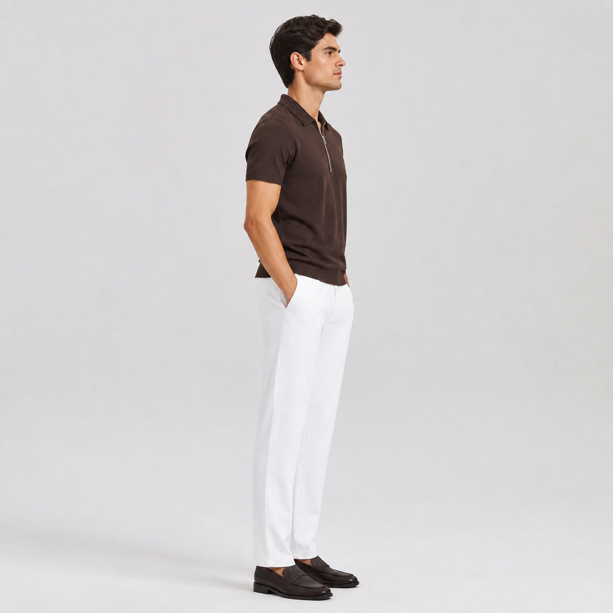 Basic Trousers - White