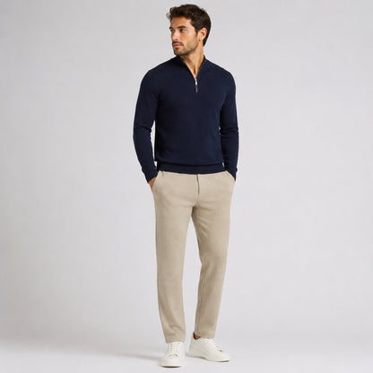 Basic Trousers - Taupe Grey