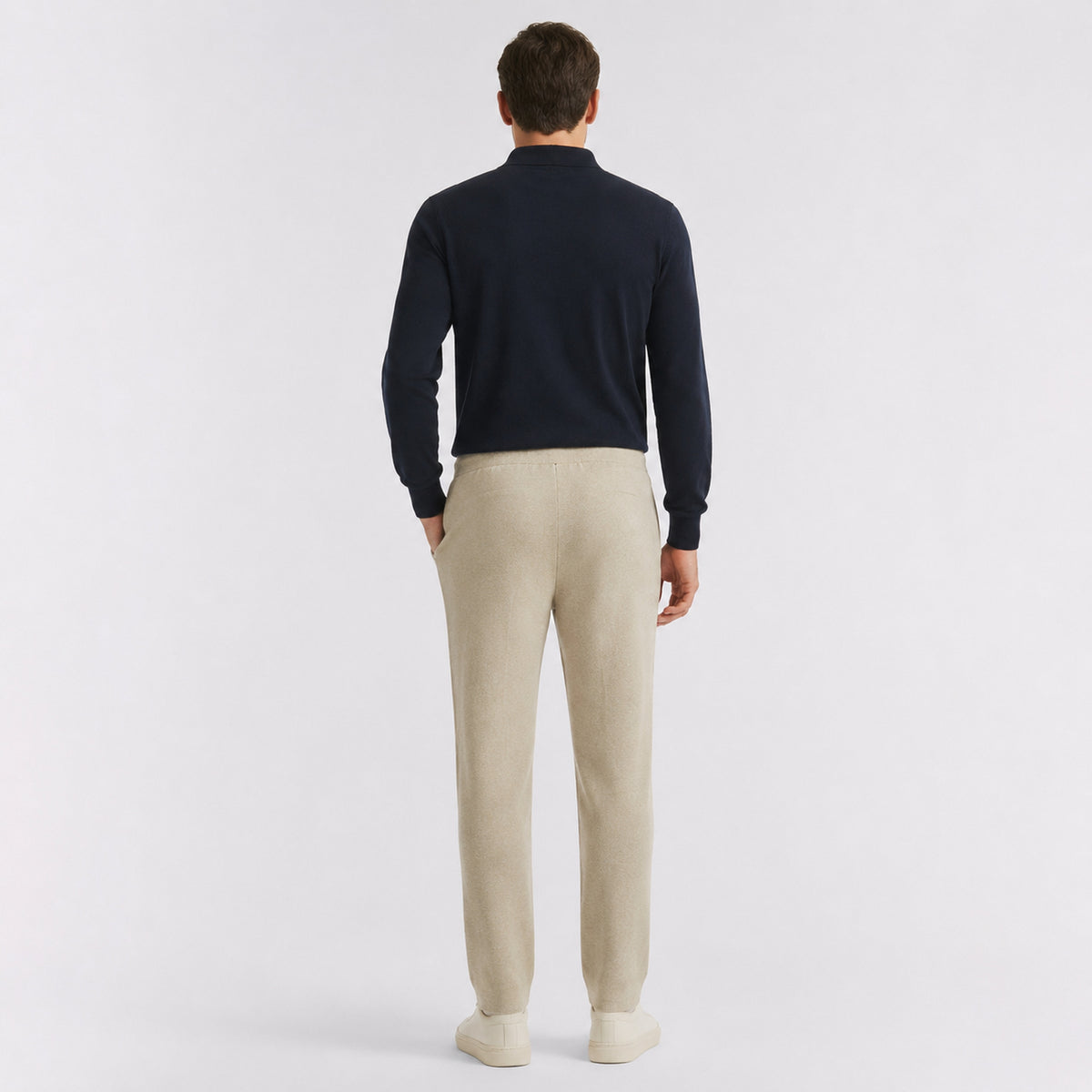 Basic Trousers - Taupe Grey