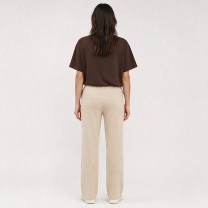 Basic Trousers - Taupe Grey